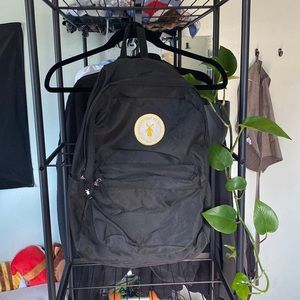 Black Dutch Bros Guaranteed to Satisfy Backpack